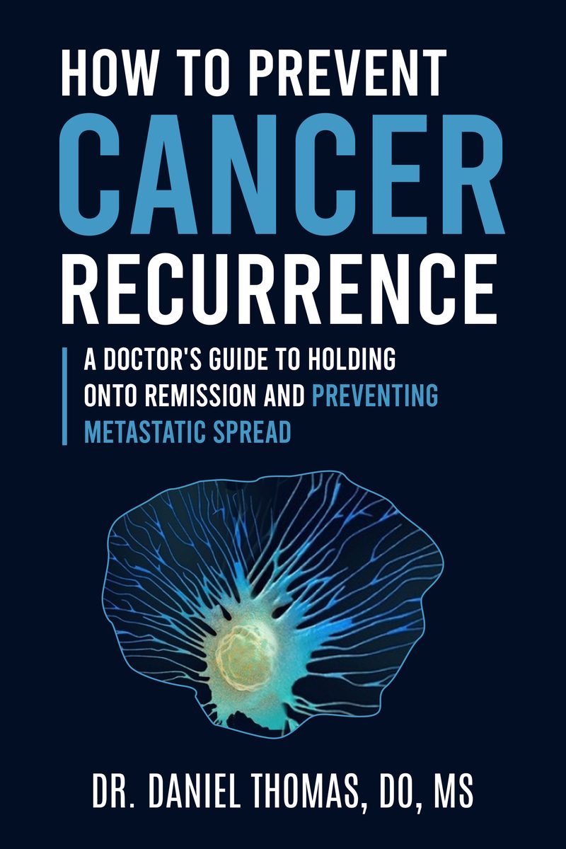 How to Prevent Cancer Recurrence book cover design by WowPlum