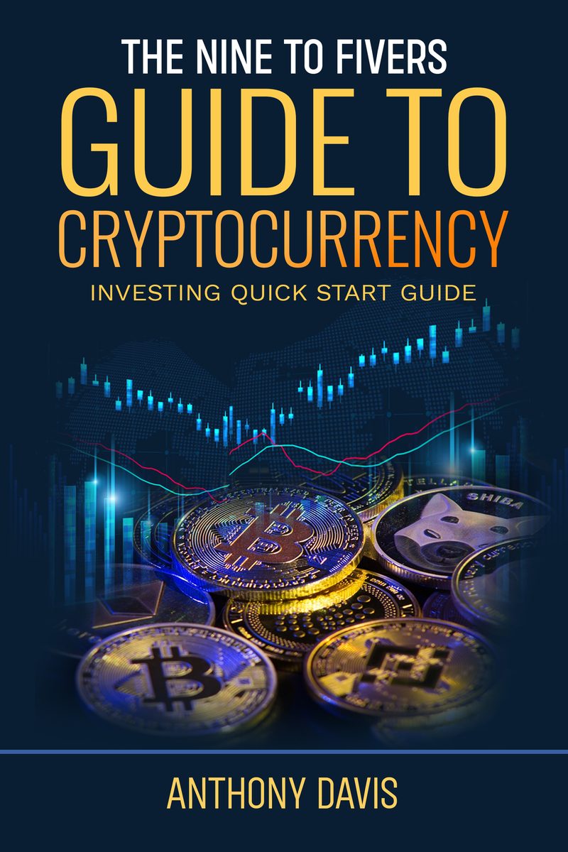 The Nine to Fivers Guide to Cryptocurrency book cover design by WowPlum