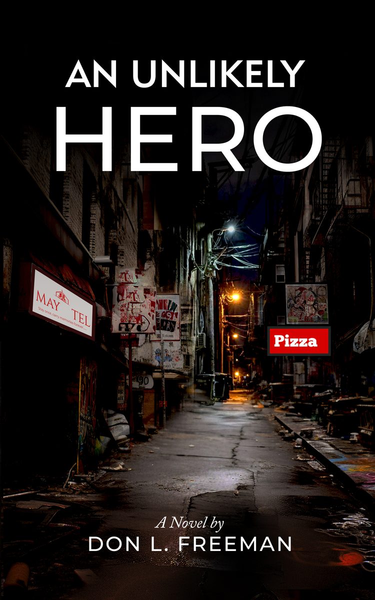 An Unlikely Hero book cover design by WowPlum