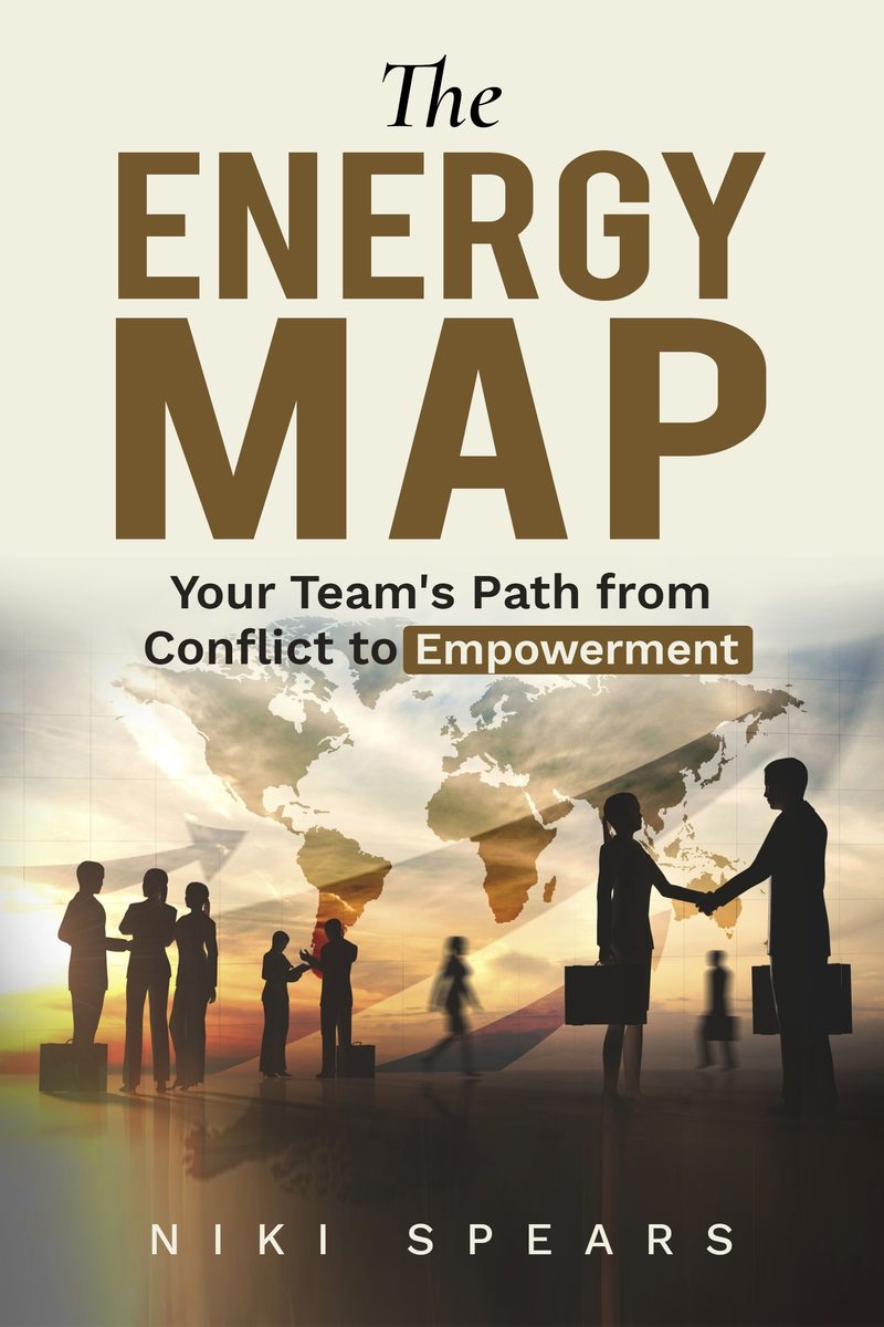 The Energy Map book cover design by WowPlum