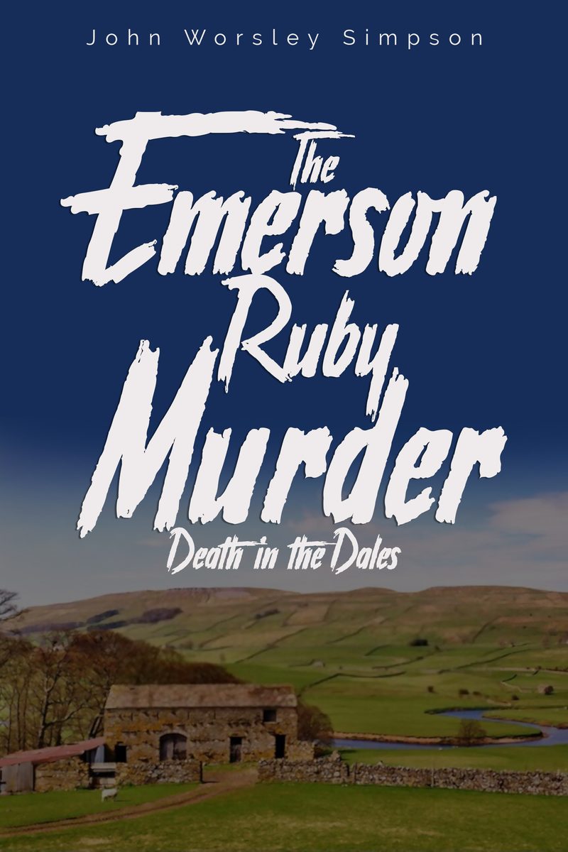 The Emerson Ruby Murder book cover design by WowPlum