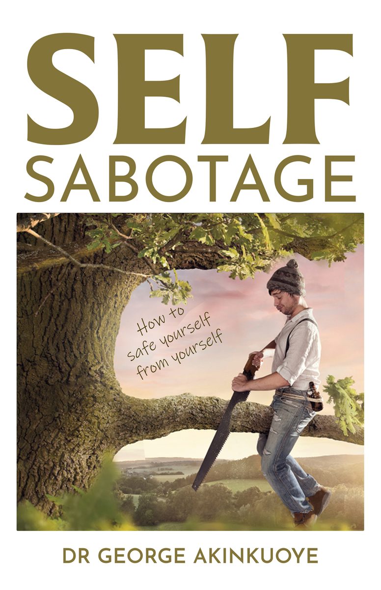 Self Sabotage book cover design by WowPlum