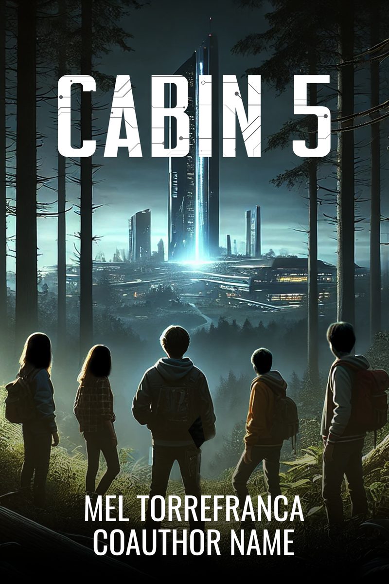 Cabin 5 book cover design by WowPlum