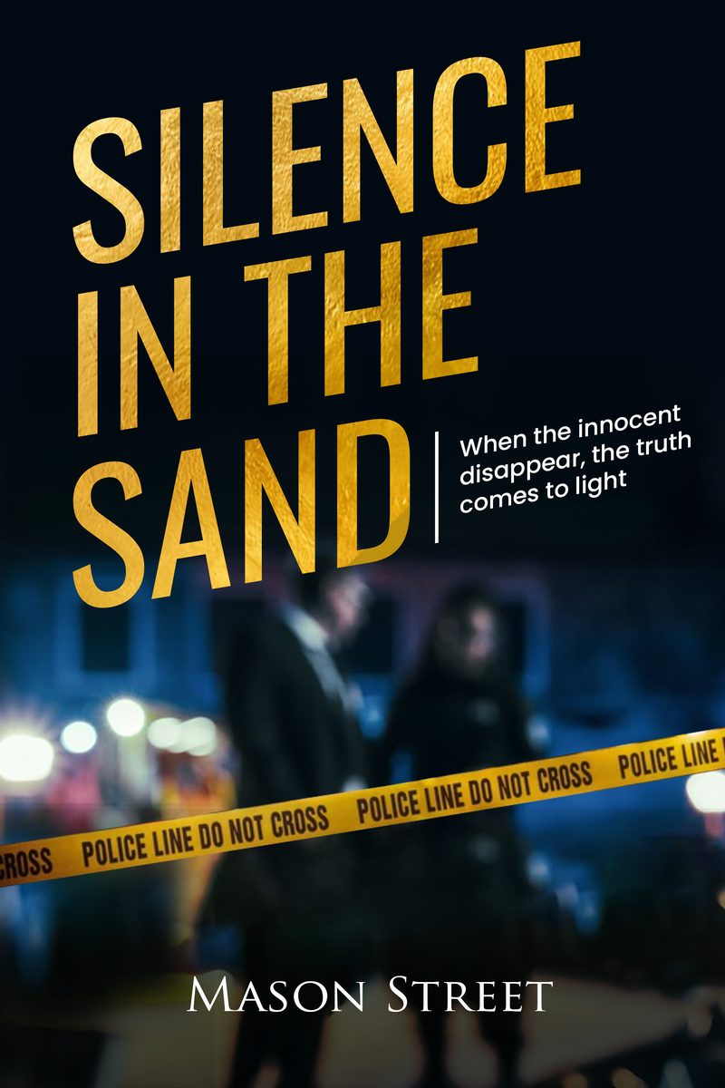 Silence in the Sand book cover design by WowPlum