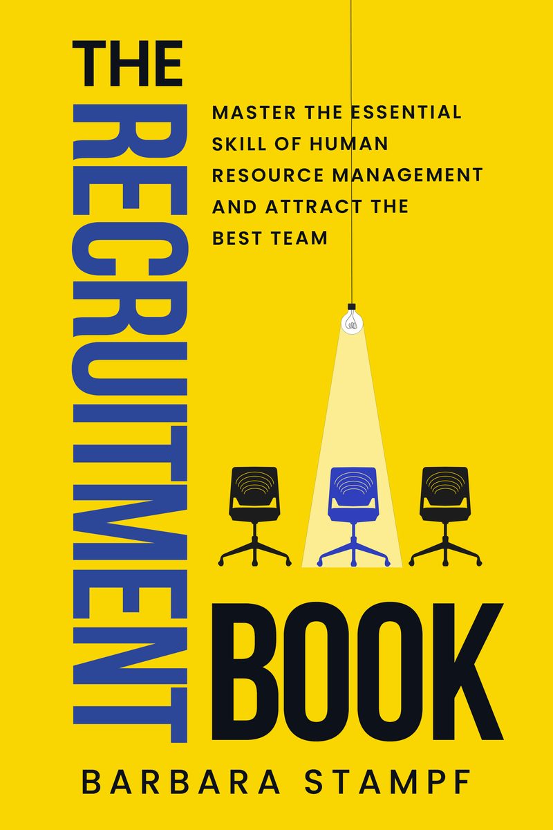 The Recruitment Book book cover design by WowPlum