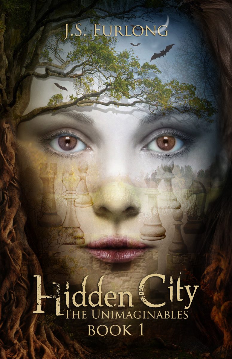 Hidden City book cover design by WowPlum