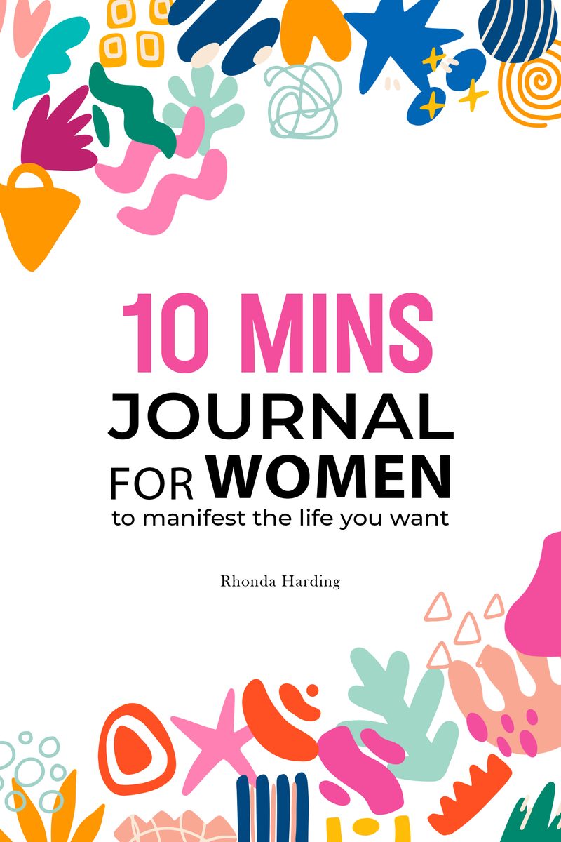 10 Mins Journal for Women book cover design by WowPlum