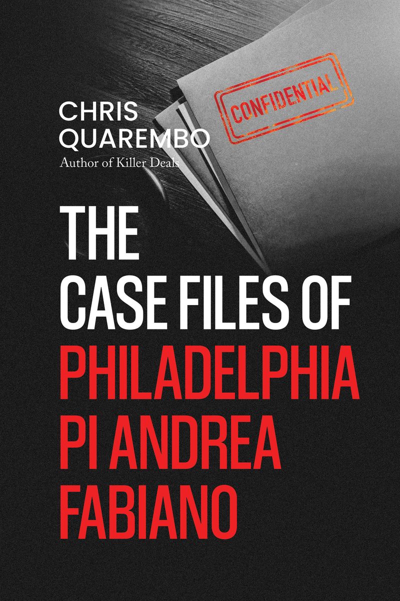 The Case Files of Philadelphia PI Andrea Fabiano book cover design by WowPlum